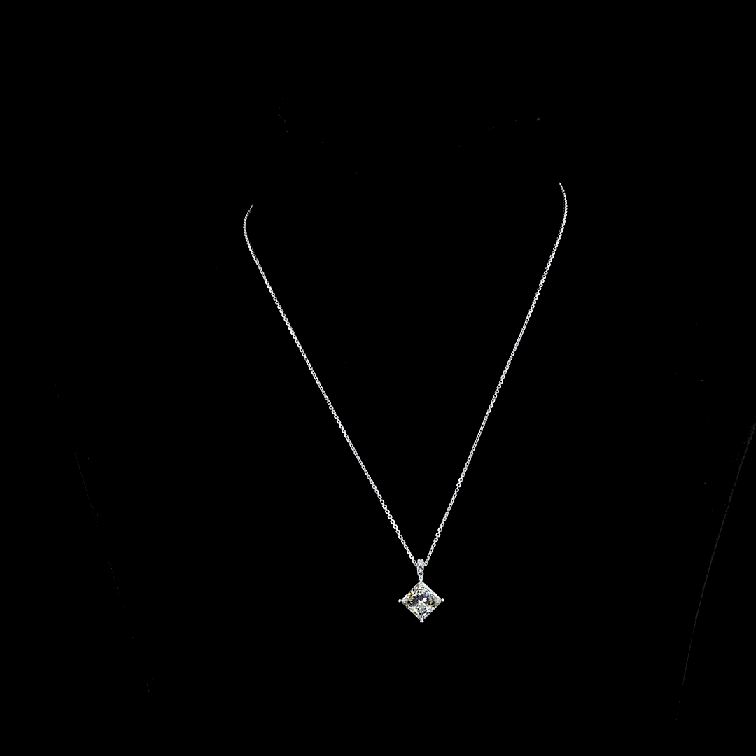 14K White Gold Lab-Grown Diamond