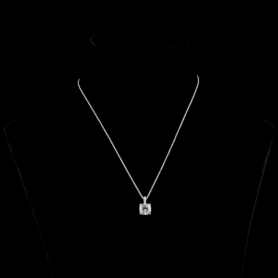 14K White Gold Lab-Grown Diamond