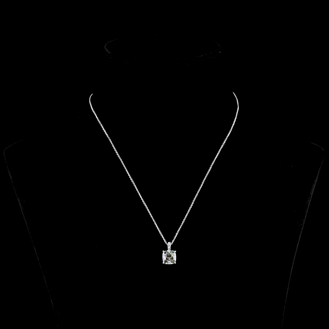 14K White Gold Lab-Grown Diamond