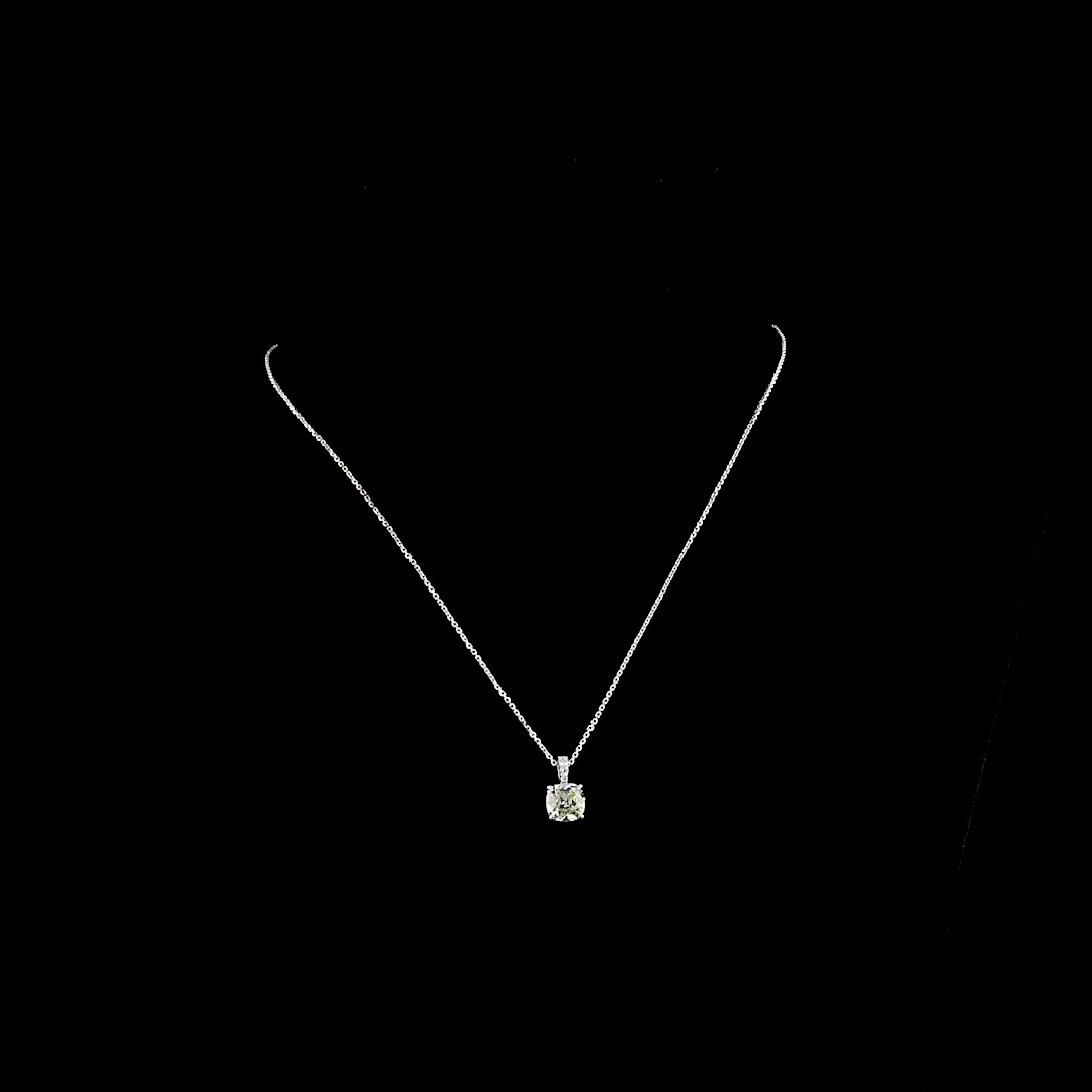14K White Gold Lab-Grown Diamond