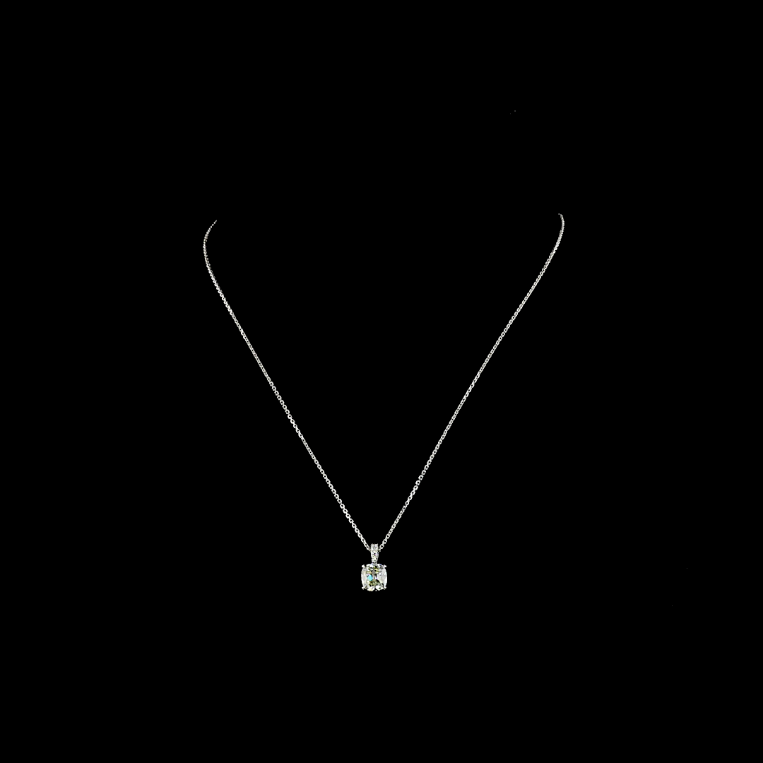 14K White Gold Lab-Grown Diamond