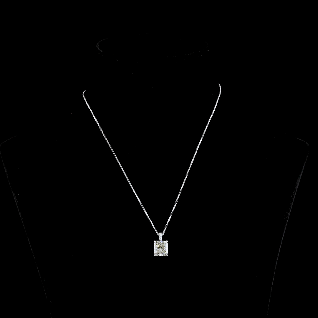 14K White Gold Lab-Grown Diamond