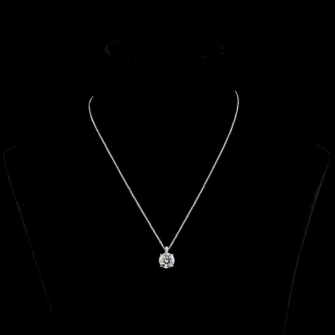 14K White Gold Lab-Grown Diamond