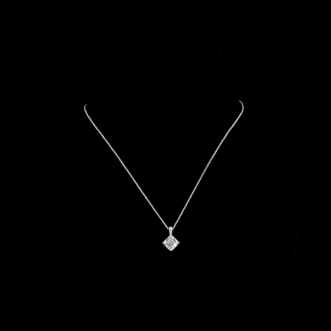 14K White Gold Lab-Grown Diamond