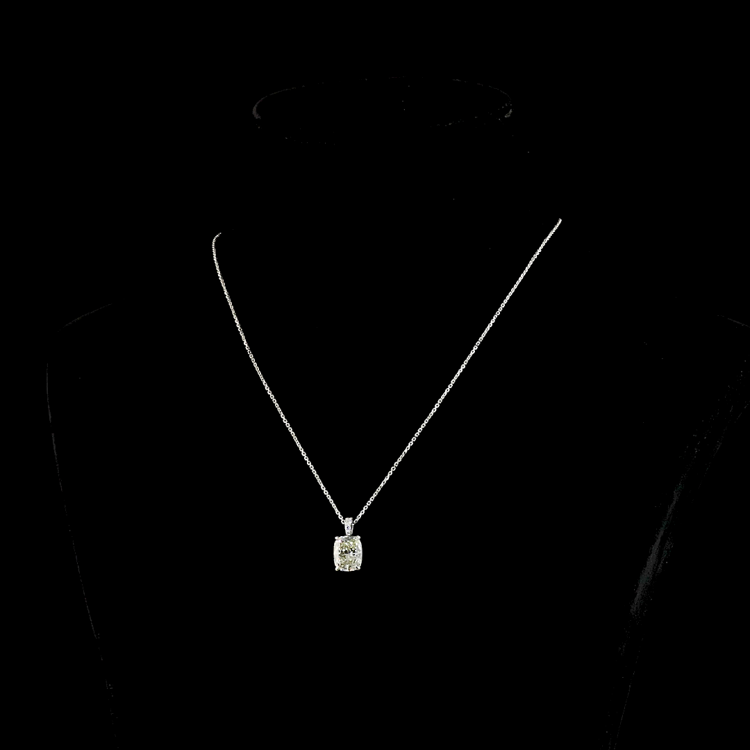 14K White Gold Lab-Grown Diamond