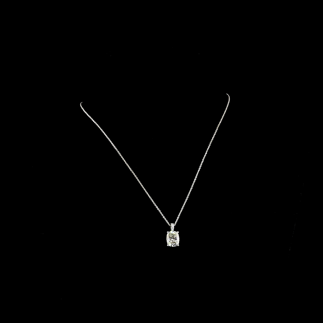 14K White Gold Lab-Grown Diamond