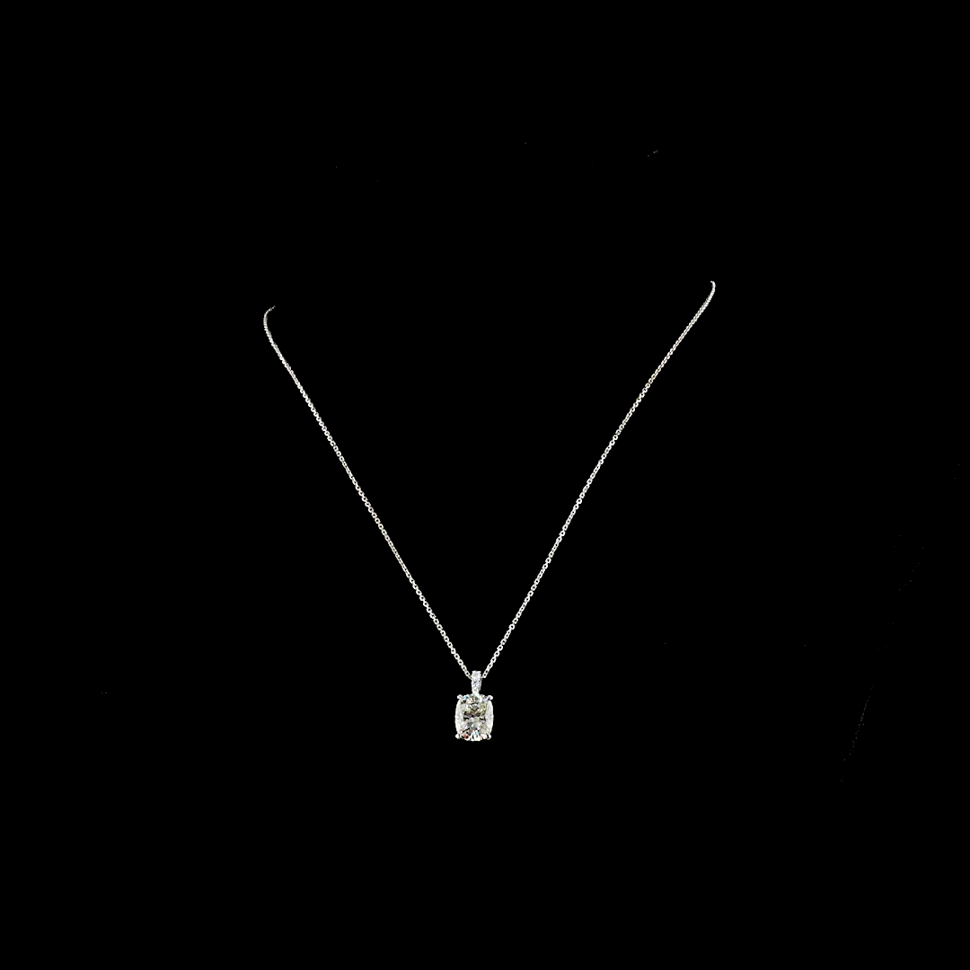 14K White Gold Lab-Grown Diamond