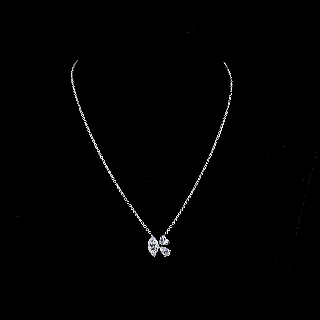 14K White Gold Lab-Grown Diamond