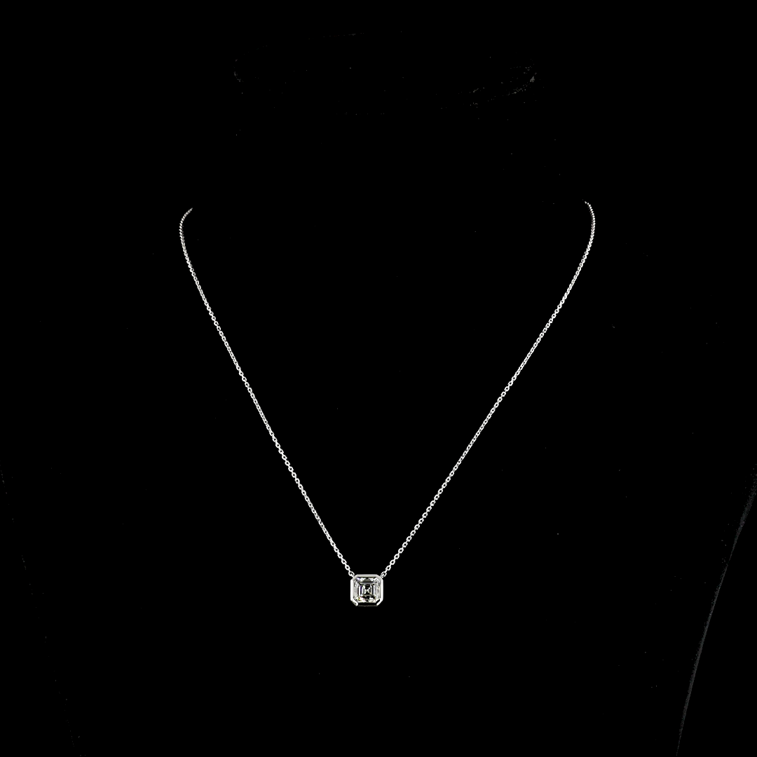 14K White Gold Lab-Grown Diamond