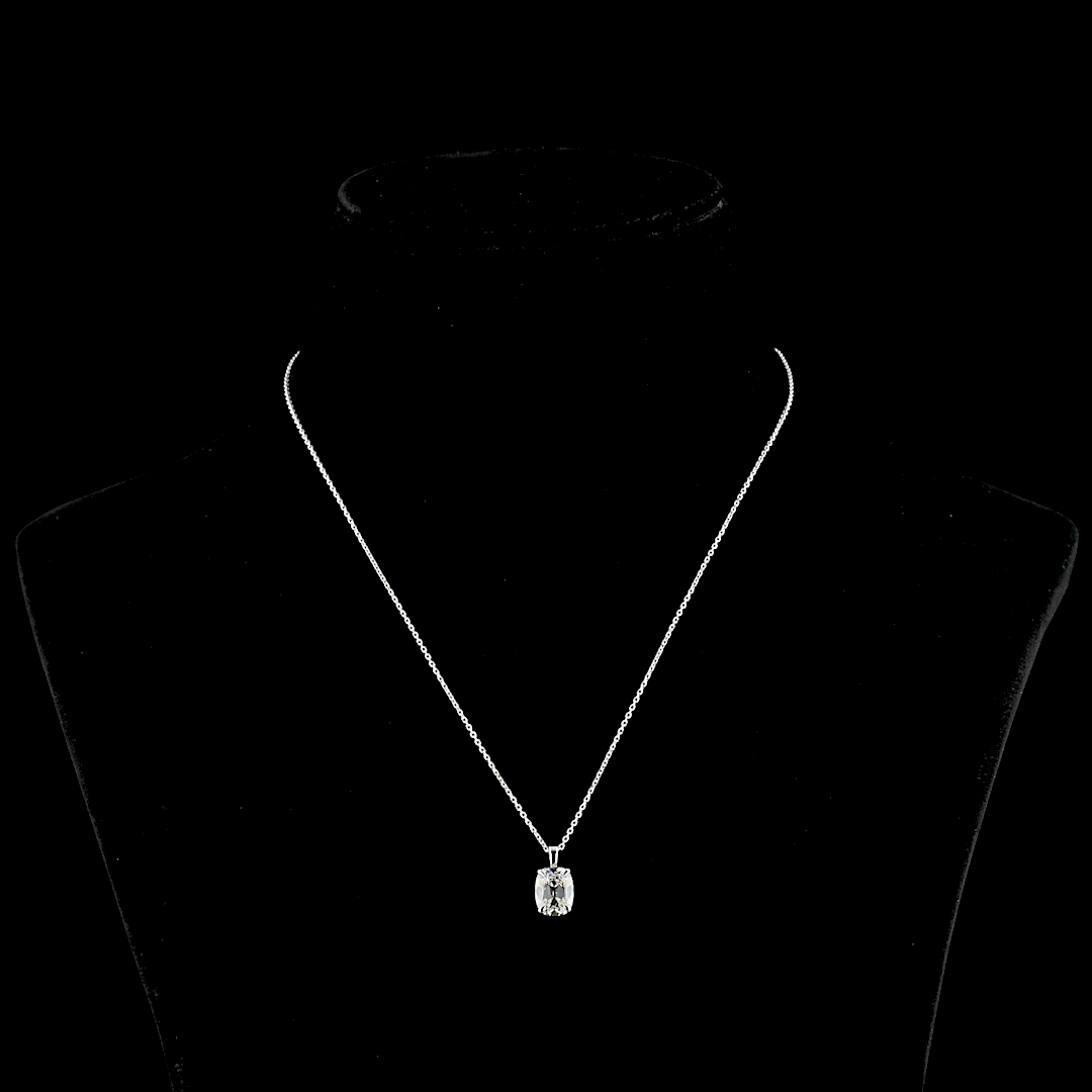 14K White Gold Lab-Grown Diamond