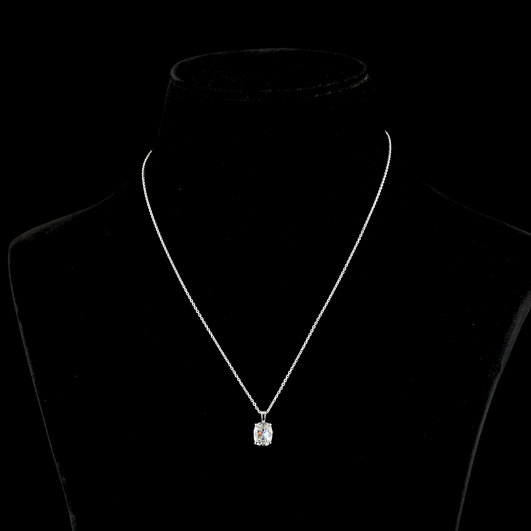 14K White Gold Lab-Grown Diamond