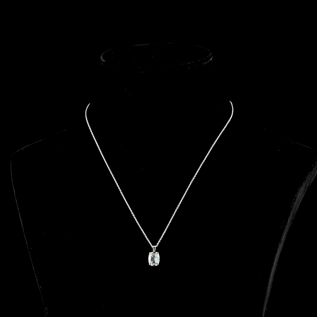 14K White Gold Lab-Grown Diamond
