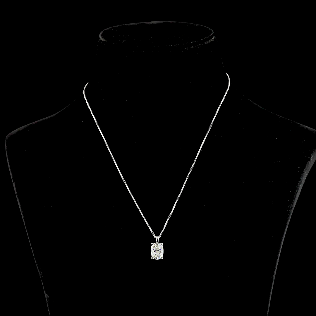 14K White Gold Lab-Grown Diamond