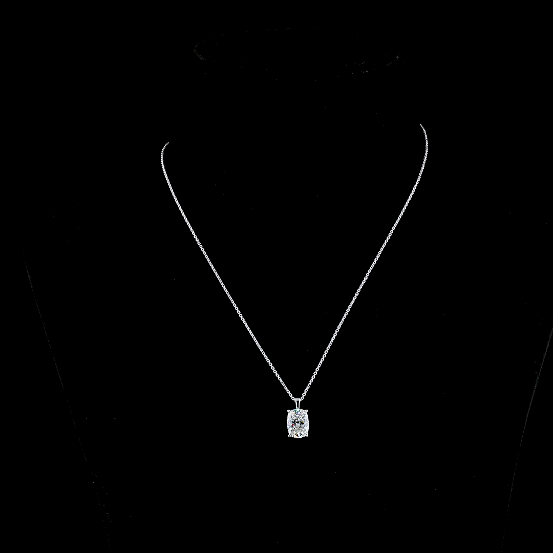 14K White Gold Lab-Grown Diamond