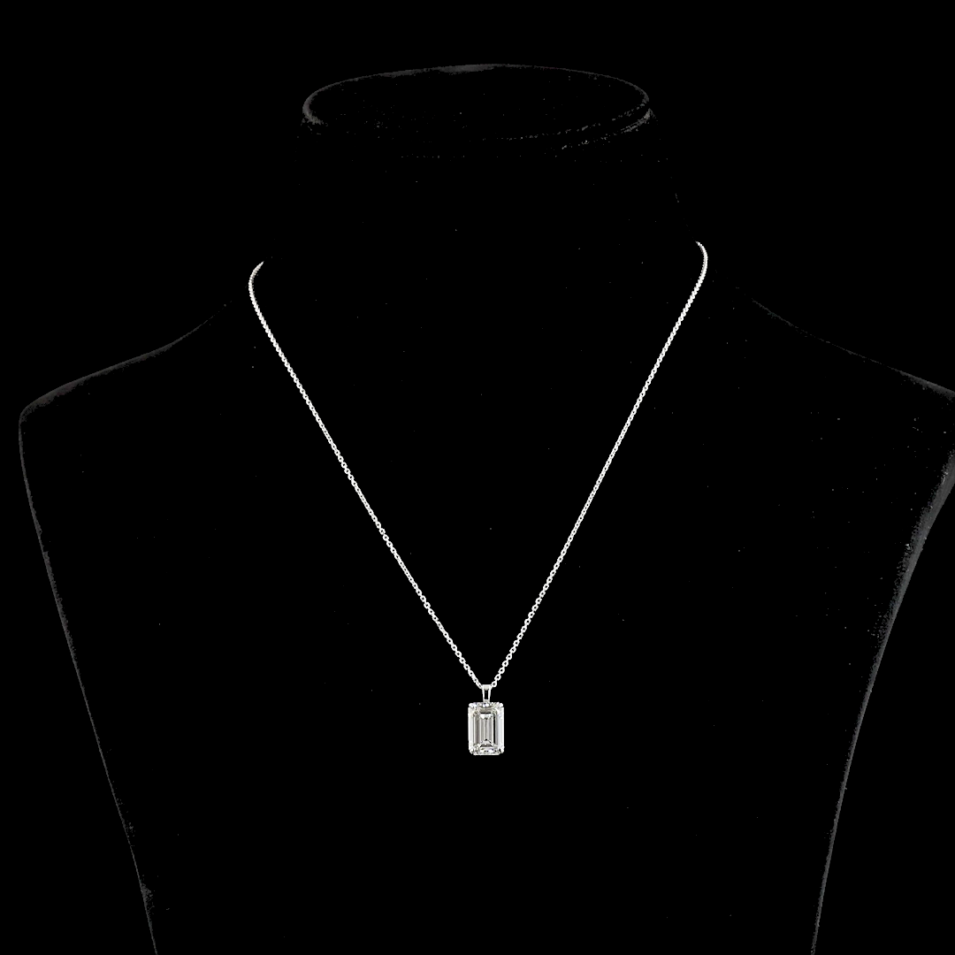14K White Gold Lab-Grown Diamond