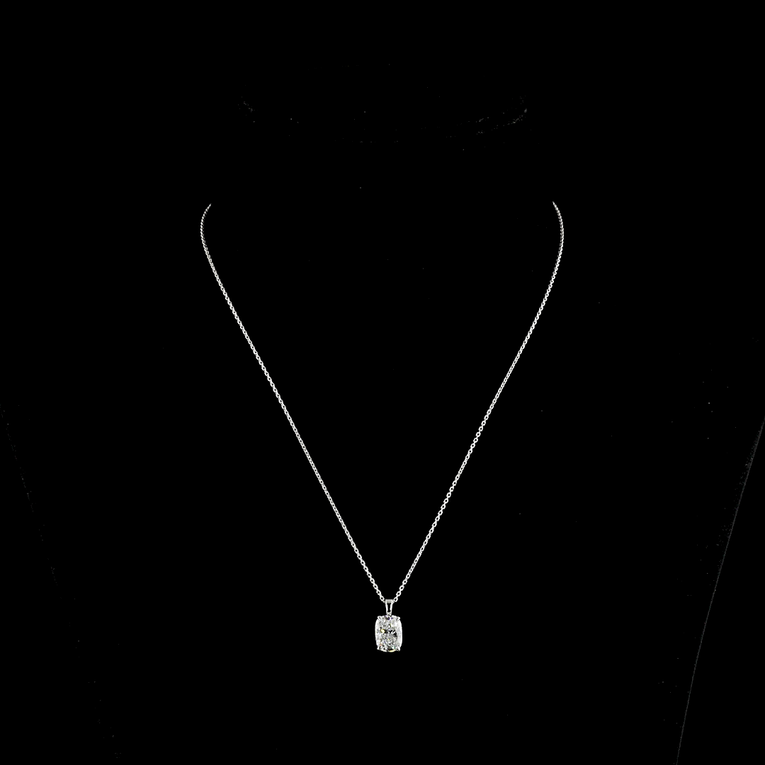 14K White Gold Lab-Grown Diamond