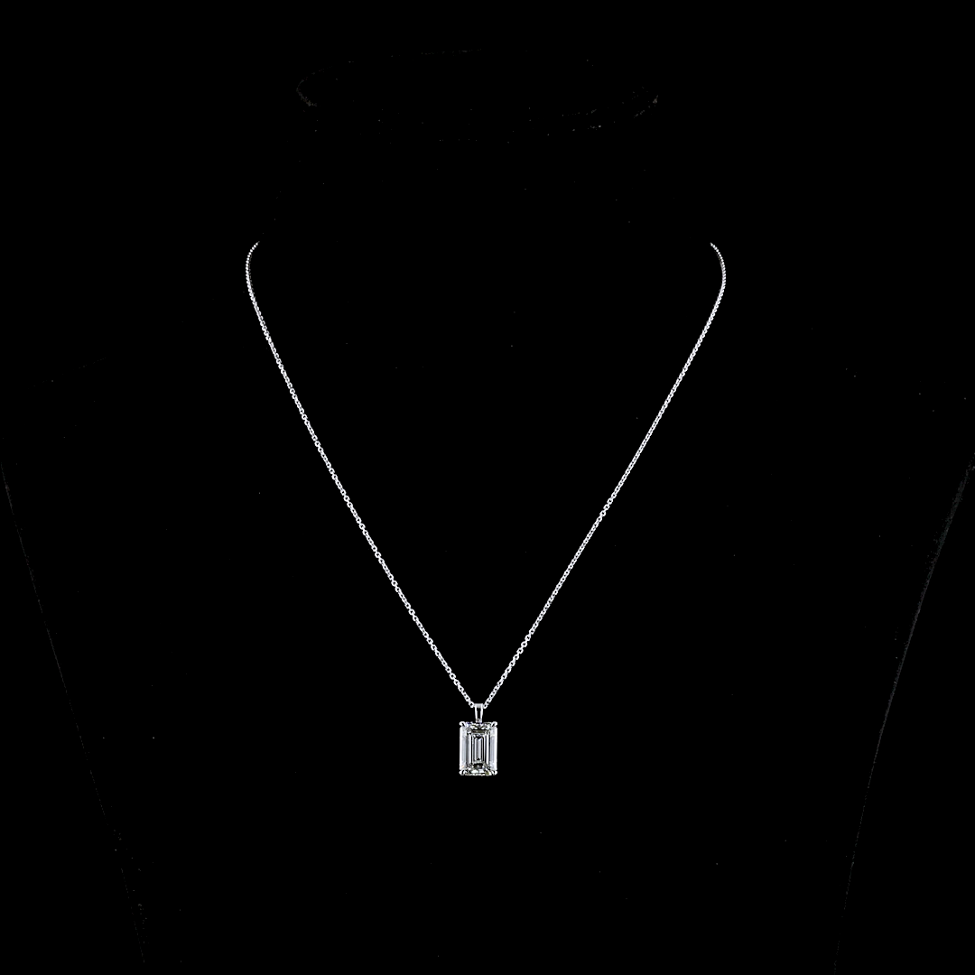 14K White Gold Lab-Grown Diamond