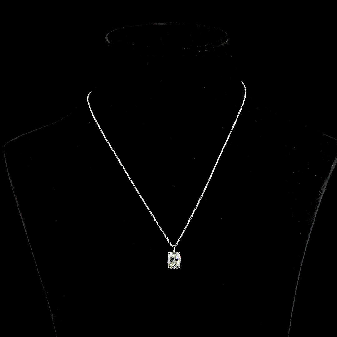 14K White Gold Lab-Grown Diamond