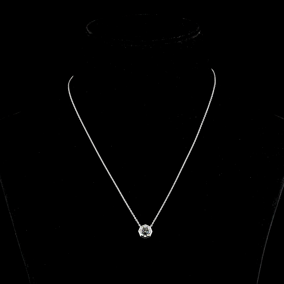 14K White Gold Lab-Grown Diamond