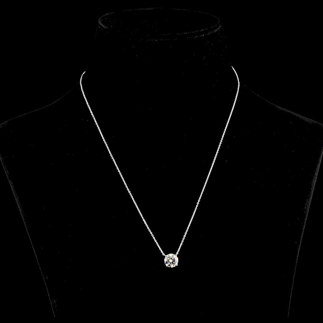 14K White Gold Lab-Grown Diamond