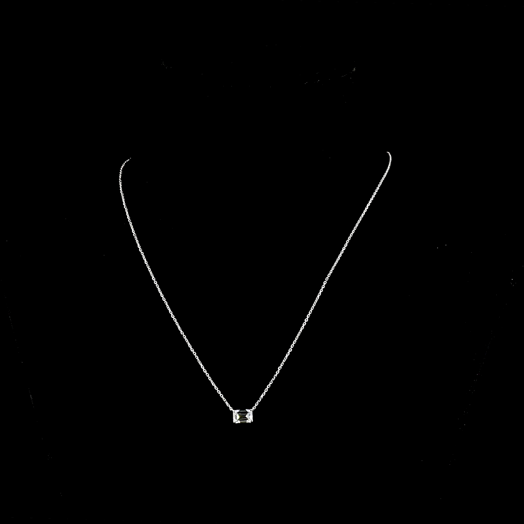 14K White Gold Lab-Grown Diamond