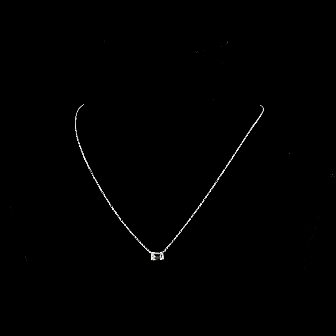 14K White Gold Lab-Grown Diamond