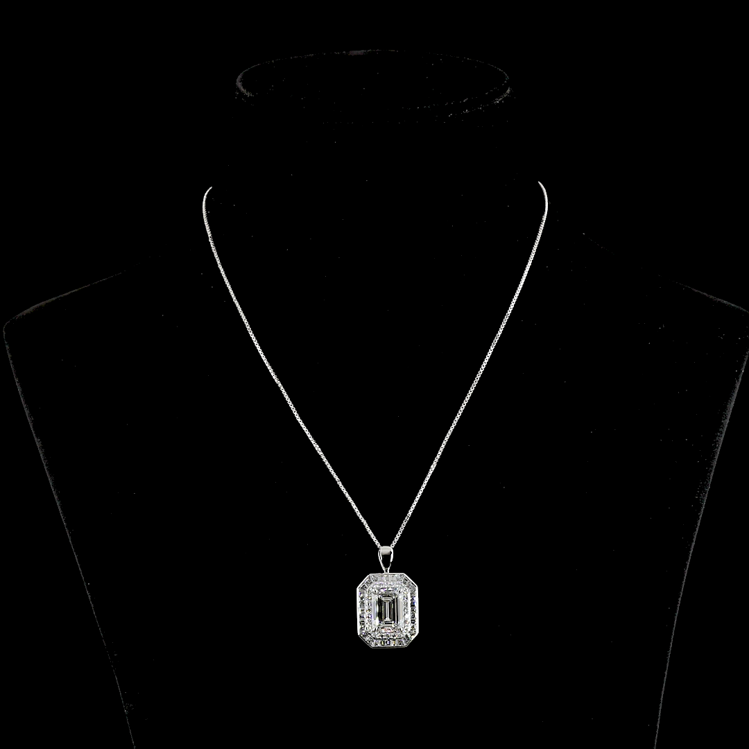 9K White Gold - 14K White Gold Lab-Grown Diamond