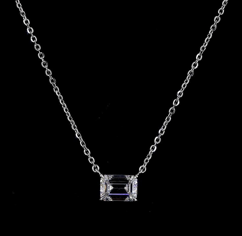 14K White Gold Lab-Grown Diamond