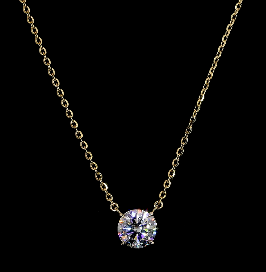 14K Yellow Gold Lab-Grown Diamond