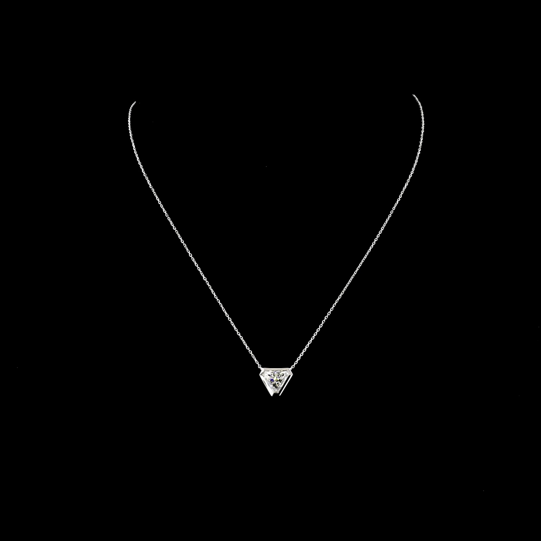 14K White Gold Lab-Grown Diamond