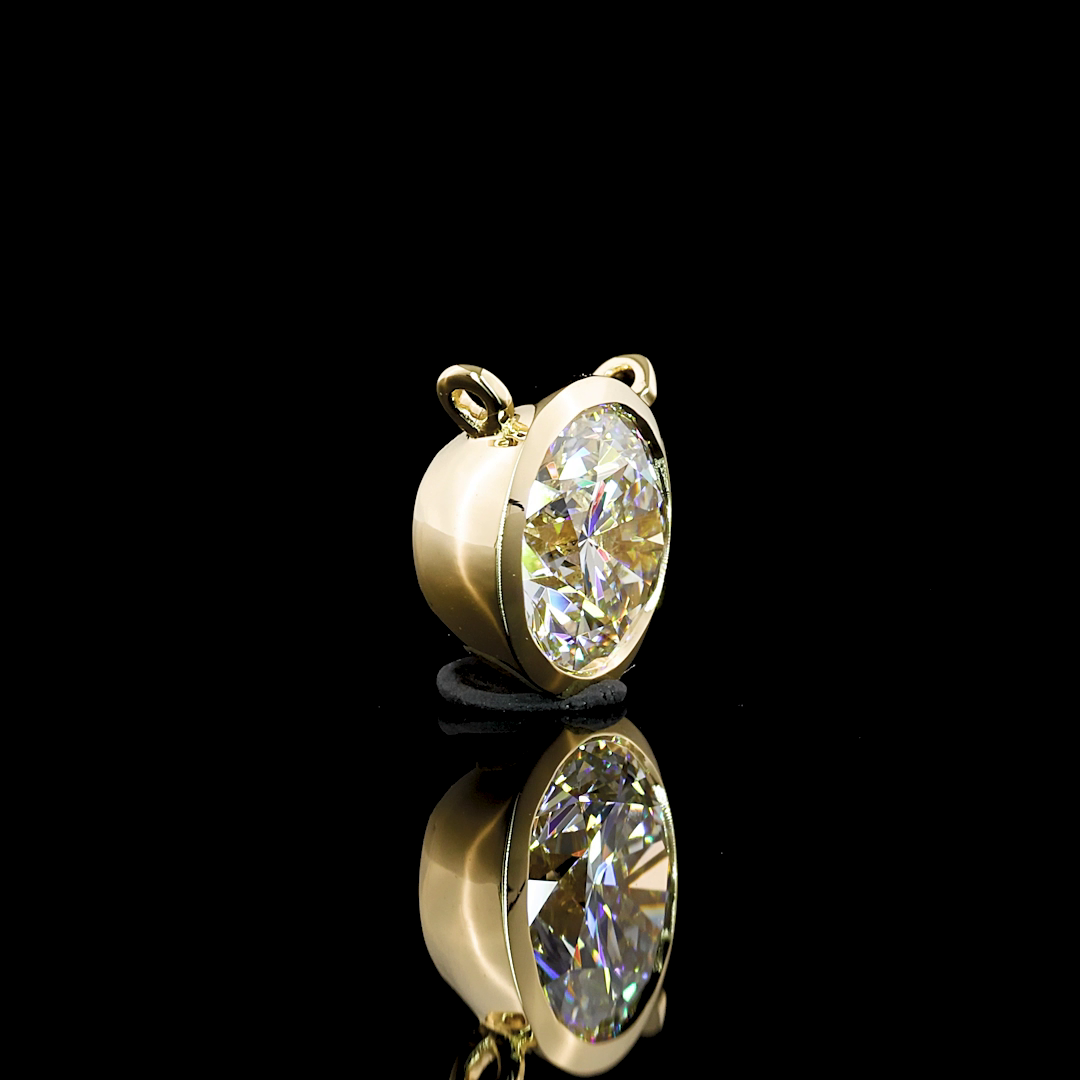 14K Yellow Gold Lab-Grown Diamond