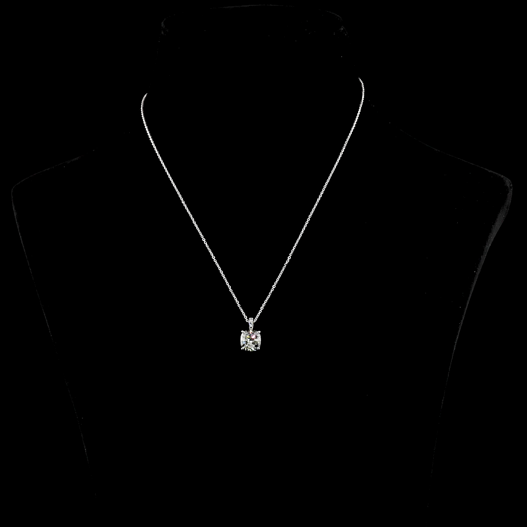 14K White Gold Lab-Grown Diamond