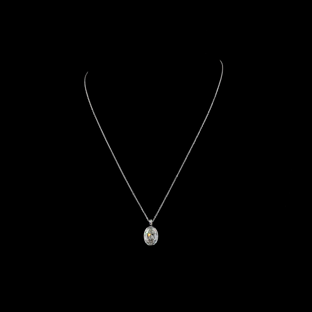 14K White Gold Lab-Grown Diamond