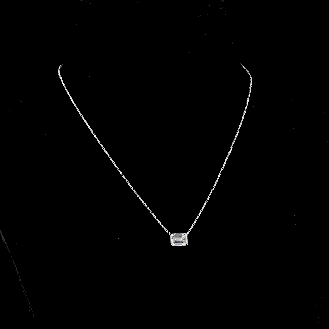 14K White Gold Lab-Grown Diamond