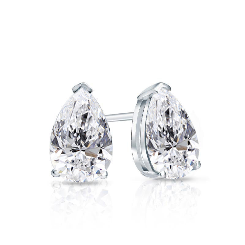 Lab Grown Diamond Stud Earrings Pear 0.75 ct. tw. (F-G, VS)