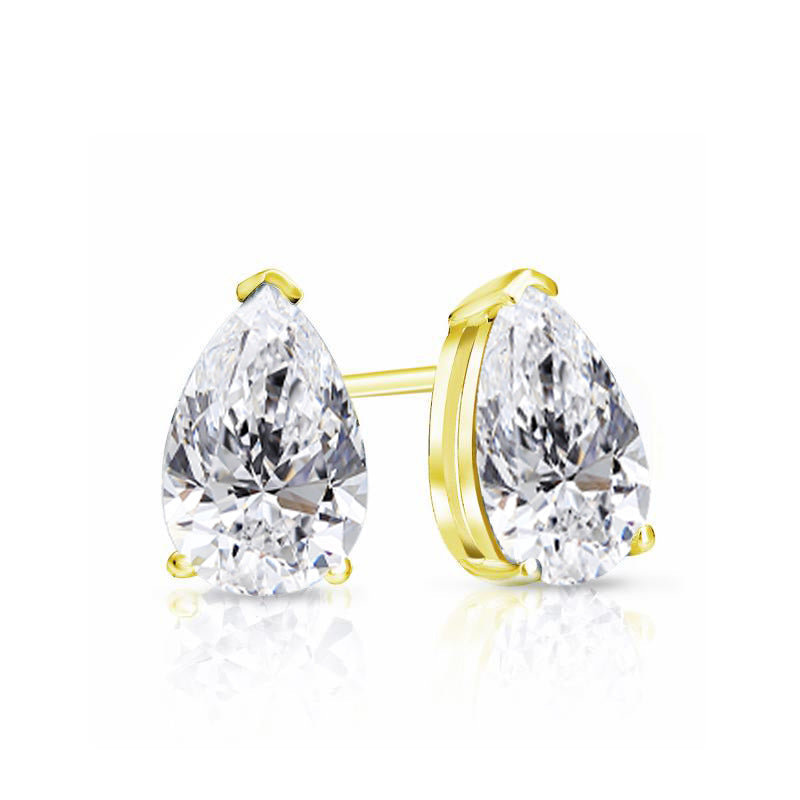 Lab Grown Diamond Stud Earrings Pear 0.75 ct. tw. (F-G, VS)