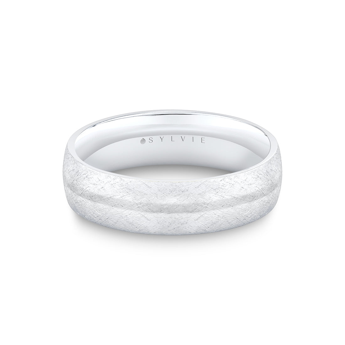 Heritage Classic Two Tone Brushed Mens Band - Jevin