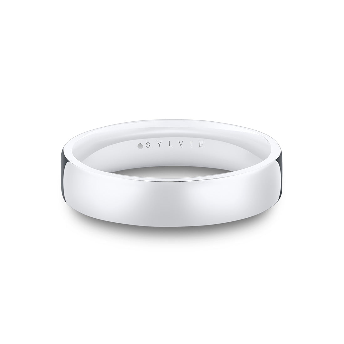 5 mm Polished Mens Band - Xeno