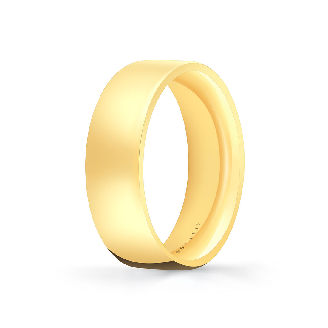 7 mm Polished Mens Band - Xeno