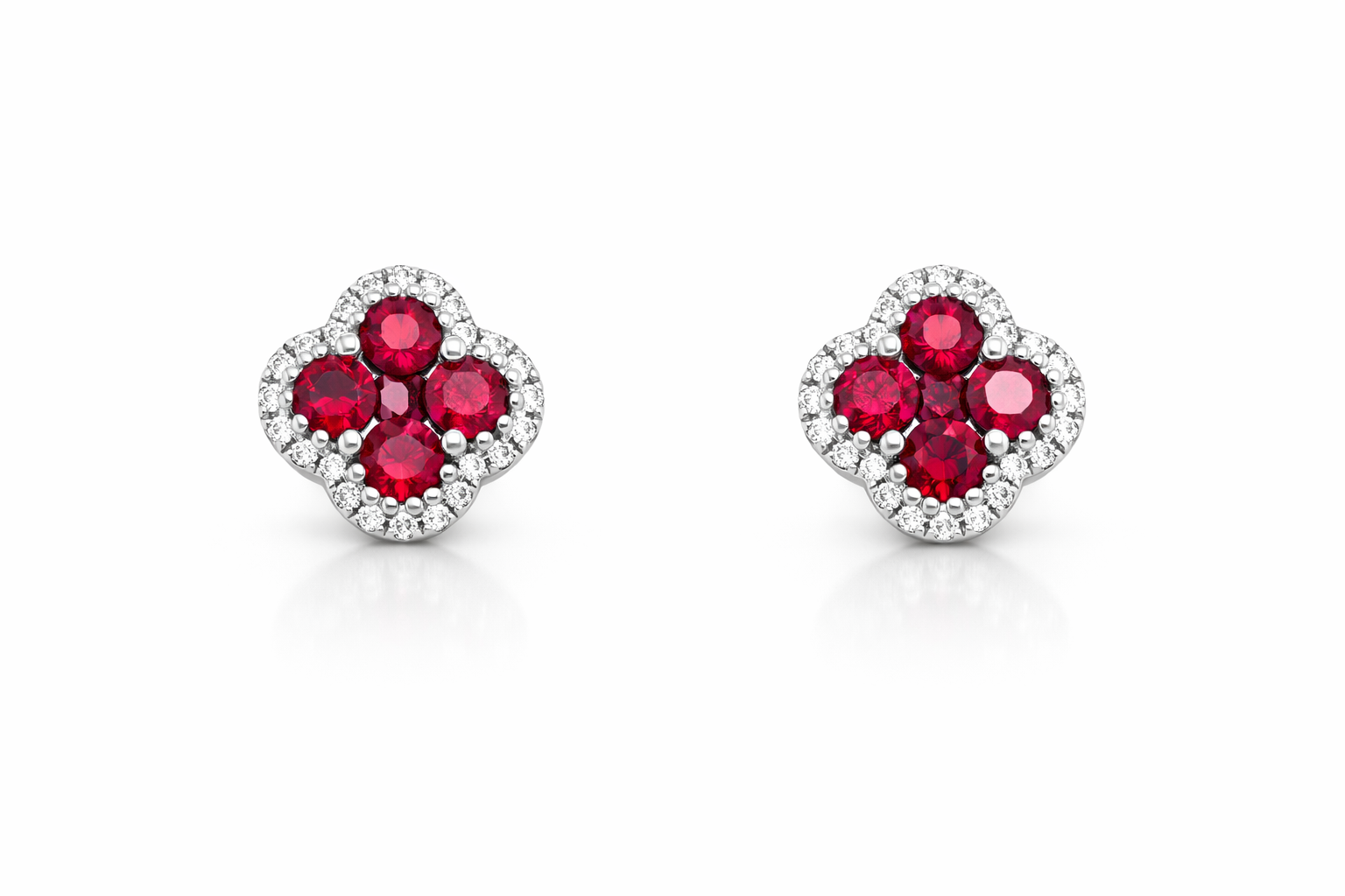 Colored Stone Earrings