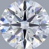 1.50ct Round Lab Grown Diamond (Colour E, Clarity VVS1, Cut EX, IGI Certified)