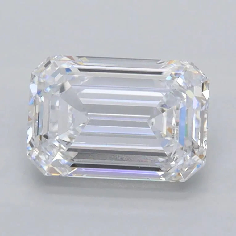 1.52ct Emerald Lab Grown Diamond (Colour D, Clarity FL, IGI Certified)