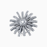 Diamond Fashion Diamond With Hexagon Center
