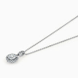 Diamond Halo Pendant