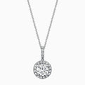 Diamond Halo Pendant