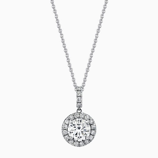 Diamond Halo Pendant