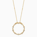 Fancy Diamond Circle Pendant