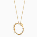 Fancy Diamond Circle Pendant
