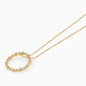 Fancy Diamond Circle Pendant