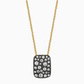 Christophe Danhier Designer Diamond Pave Necklace